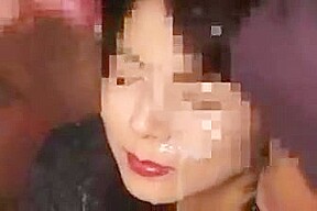 Asian milf bukkake (censored)