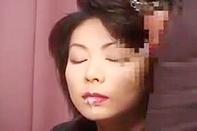 Asian milf bukkake (censored)