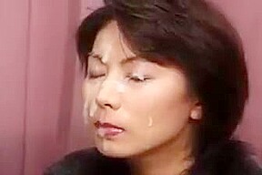 Asian milf bukkake (censored)