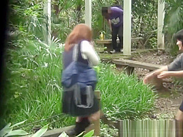 Asian teens 18+ pee on dude