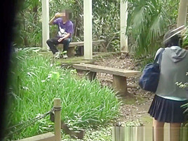 Asian teens 18+ pee on dude