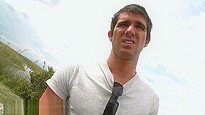 BAIT BUS - Pool Boy Clark Chase Gets His Dick Sucked By A Gay Man In A Van
