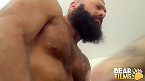 BEARFILMS Latino Bottom Julian Torres Fucked By Hairy Bears