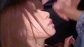 BUSTY CUTE JAPANESE AND SQUIRTING ON A BUS