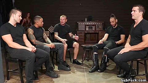 Babe Gangbang Fornicateed By Addicted Group Fucking With Christy Love