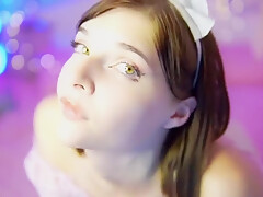 Babydolldiana - teen 18+ Girl Makes Ahegao And Masturbates