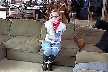 Babysitter Summer Gagged Tickling