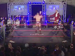 Badass Dominant Step daddy Mauls Another Wrestler