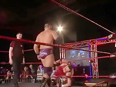 Badass Dominant Step daddy Mauls Another Wrestler