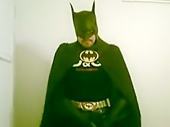 Batboy Jacking Off