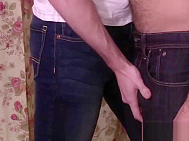 Bearded Step daddy loves banging ginger twinks hole