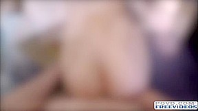 Beautiful gf Emily fucked filmed in POV with 3D audio technology