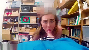 Beautiful teen 18+ Sucking Cock While Riding Another
