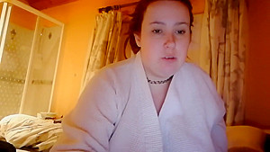 Bed Day with Cute BBW - Cumming Hard Twice