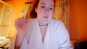 Bed Day with Cute BBW - Cumming Hard Twice