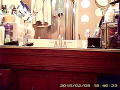 Before and After Shower - Front and Back Cams