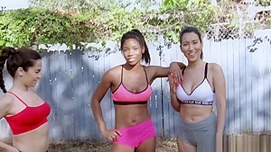 Bes Friends Work Out And Drill Out