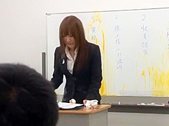 Best Japanese chick Rin Kashiwagi in Exotic Cougar, Fingering JAV scene
