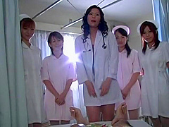 Best Japanese model Minami Aoyama, Ai Himeno, Airu Kaede in Crazy Handjobs, Medical JAV scene