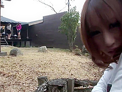 Best Japanese orgy party withs lots of sluts outdoors