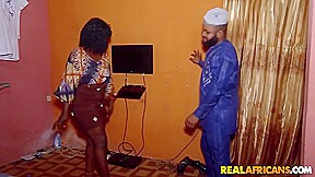 Big Ass And Tits Congolese Bitch Spread Open And Pounded Deep