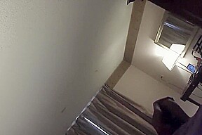 Big booty girl secretly recorded while on webcam