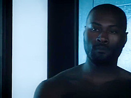 Big dick gay interracial sex and cumshot