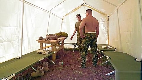 Big dick military anal sex with cum in mouth