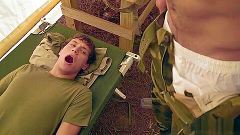 Big dick military anal sex with cum in mouth