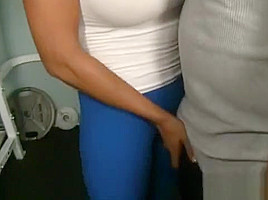 Big tit Asian Ava Devine wants a different workout with his woody