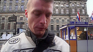 Bigtitted amsterdam prostitute riding cock