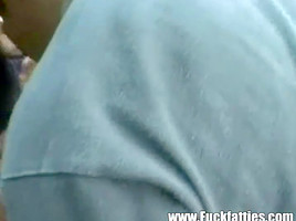 Black BBW With Huge Tits Gets Gang Banged
