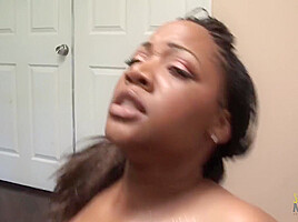 Black Milf Has Hardcore Sex With Her Boyfriend Until She Gets Jizzed
