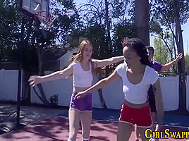 Black Stepteen Slammed - Julie Kay And Maya Kendrick