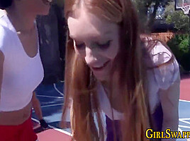 Black Stepteen Slammed - Julie Kay And Maya Kendrick