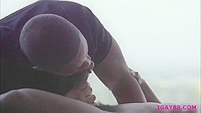 Black Studs Deangelo Jackson And Liam Cyber Hardcore Outdoor Anal Sex