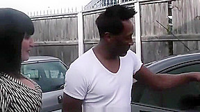 Black guy licks her big ass then fucks
