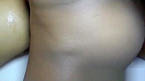 Black on Asian barefuck with monster cock