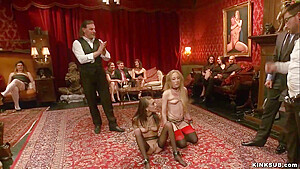 Blonde And Petite Babe Bdsm Fucked