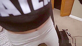 Blonde College teen 18+ Banging Big Dick Pov