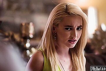 Blonde Fucking A Guy To Not Get Exposed With Lola Fae