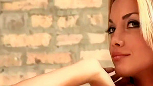 Blonde Kimberly Holland Has Big Tits & Movie Star Eyes