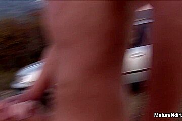 Blonde Mature Sucks Fucks Outdoors - Mature'NDirty