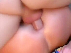 Blonde Milf Envy Fucks Younger Guy Outside