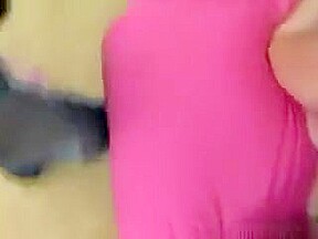 Blonde Plumper In Fishnets Monique Enjoys A Hard Banging Doggy Style