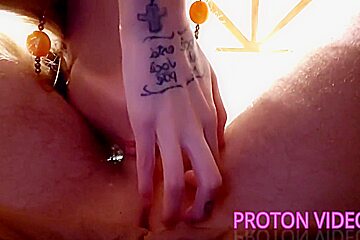 Blonde Skinny Girl Licking My Ass - Proton Videos 5 Min