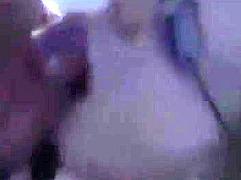 Blonde amateur gets her face covered in cum