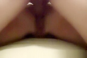 Blonde girlfriend using her perfect ass to please boyfriend