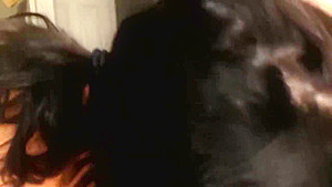 Blowjob and belly button lick
