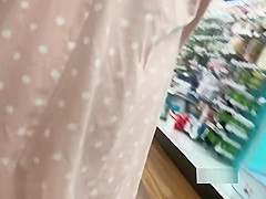 Blue Thong Upskirt Blonde Milf At Meijer Spying